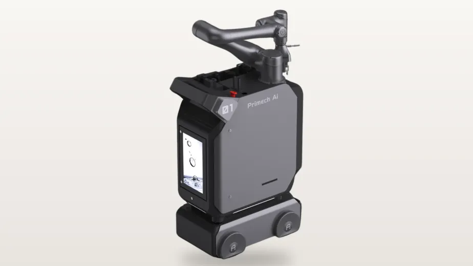 HYTRON autonomous restroom-cleaning robot by Primech AI