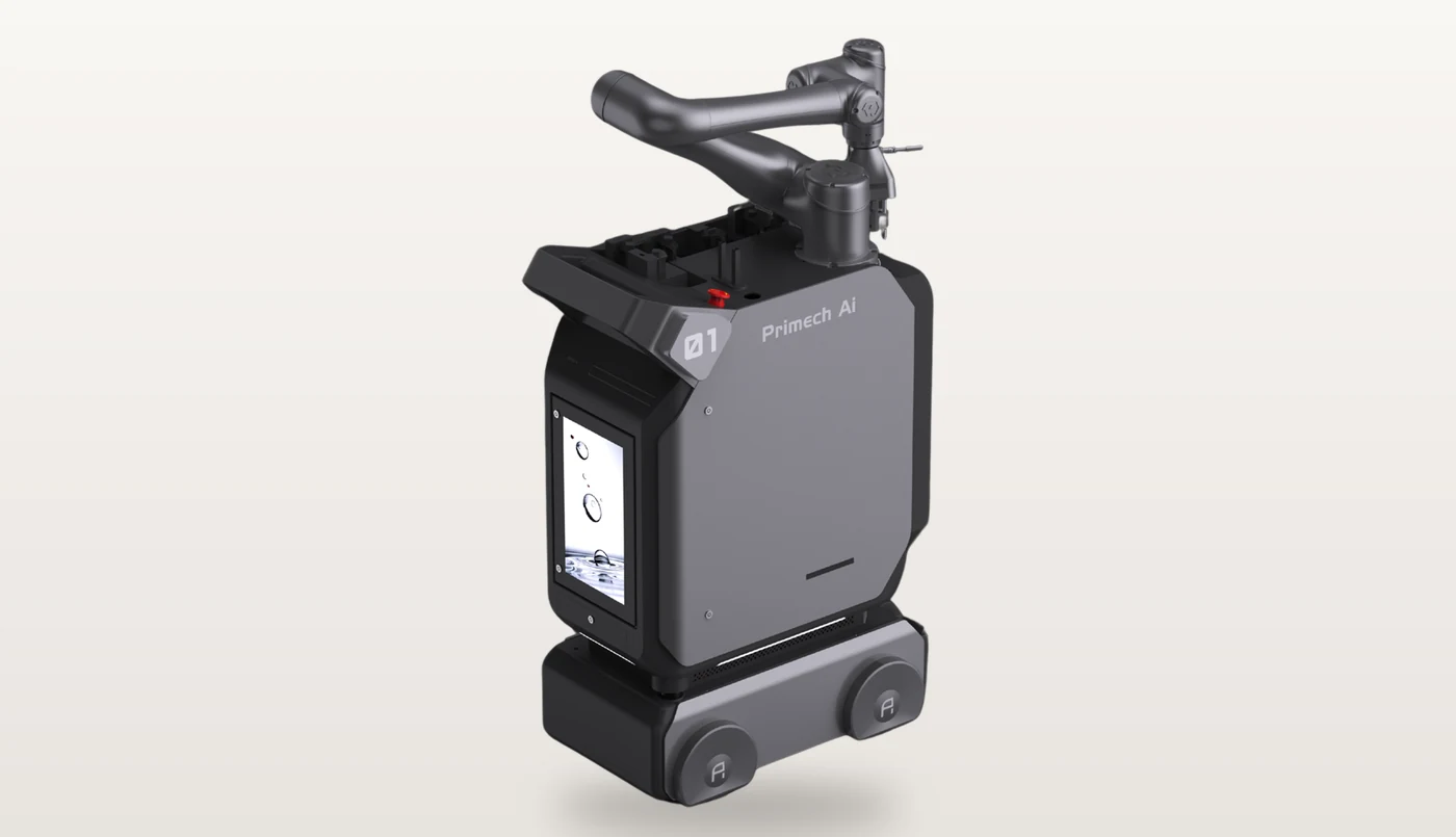 HYTRON autonomous restroom-cleaning robot by Primech AI